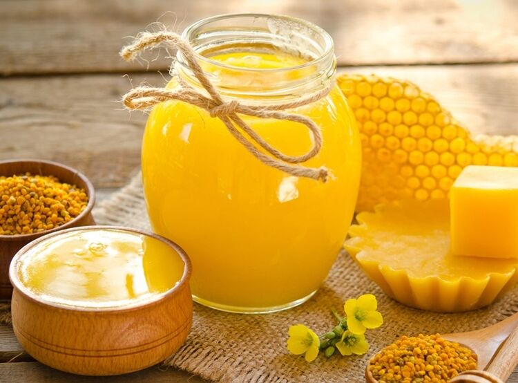 Produtos de apicultura para potência
